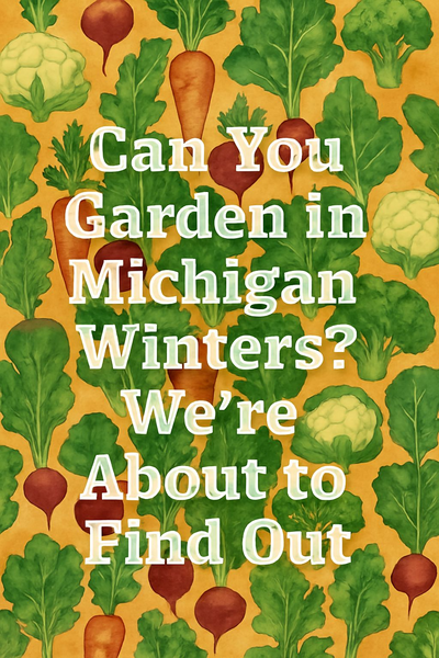 Extending the Season: Our First Fall + Winter Garden in Michigan