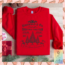 Load image into Gallery viewer, Griswold Christmas Tree Farm sweatshirt | Holiday sweatshirt | Christmas Vacation Crew Neck | Christmas Party Sweatshirt