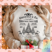 Load image into Gallery viewer, Griswold Christmas Tree Farm sweatshirt | Holiday sweatshirt | Christmas Vacation Crew Neck | Christmas Party Sweatshirt