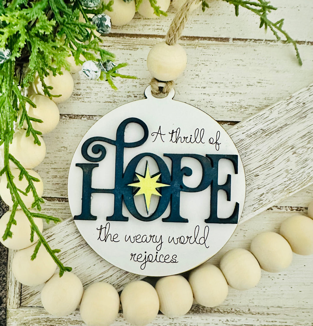 Hope ornament