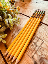 Load image into Gallery viewer, Personalized back to school pencils