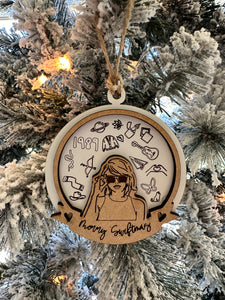 Merry swiftmas ornament