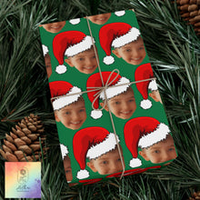 Load image into Gallery viewer, Santa hat Personalized paper