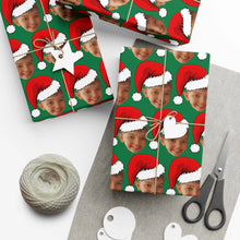 Load image into Gallery viewer, Santa hat Personalized paper