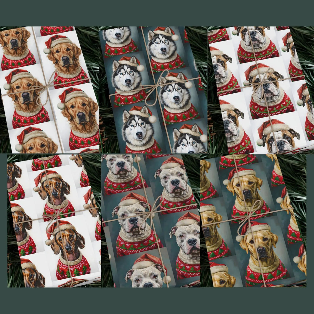 Dog Wrapping paper