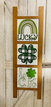 Load image into Gallery viewer, St Pattys Day Leaning Ladder