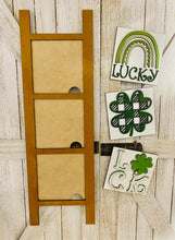 Load image into Gallery viewer, St Pattys Day Leaning Ladder