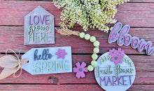 Load image into Gallery viewer, Bloom Tiered Tray Sign Set