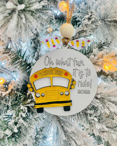 Bus driver ornament