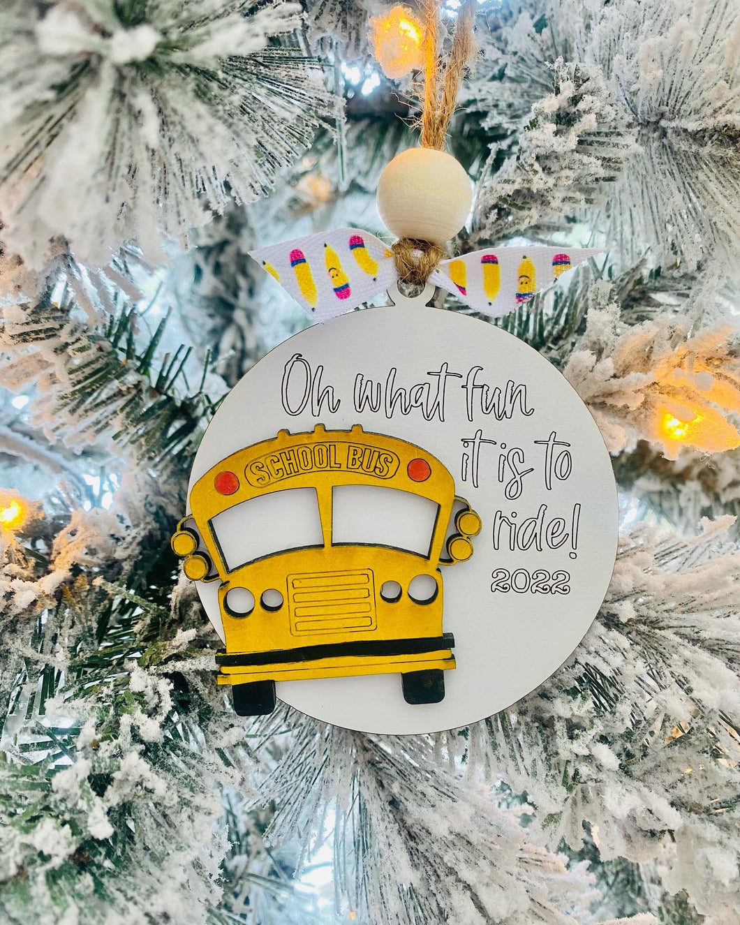 Bus driver ornament