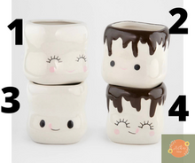 Load image into Gallery viewer, Mini Ceramic Marshmallow Mugs