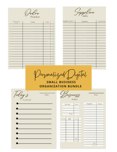 Personalized Business Budget planner, digital budget planner,budget tracker, small business budget, to do list, small business organization