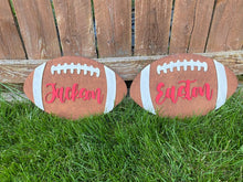 Load image into Gallery viewer, Football Nursery/ Kids Bedroom Signs