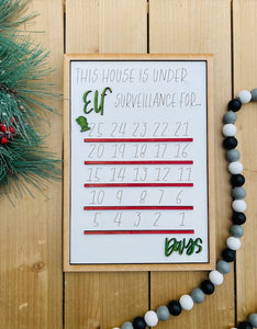 Elf Countdown to Christmas