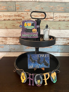 HP Halloween Tiered Tray