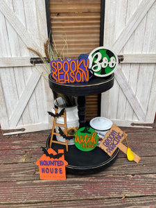 Spooky Tiered Tray Set