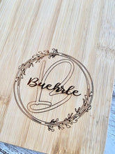 Load image into Gallery viewer, Personalized monogramed Cutting Board