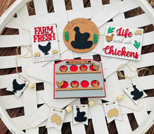 Load image into Gallery viewer, Farm Fresh Butt nugget chicken sign set