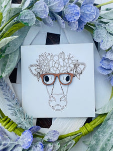 Animals With Glasses sign/Leaning Ladder inserts