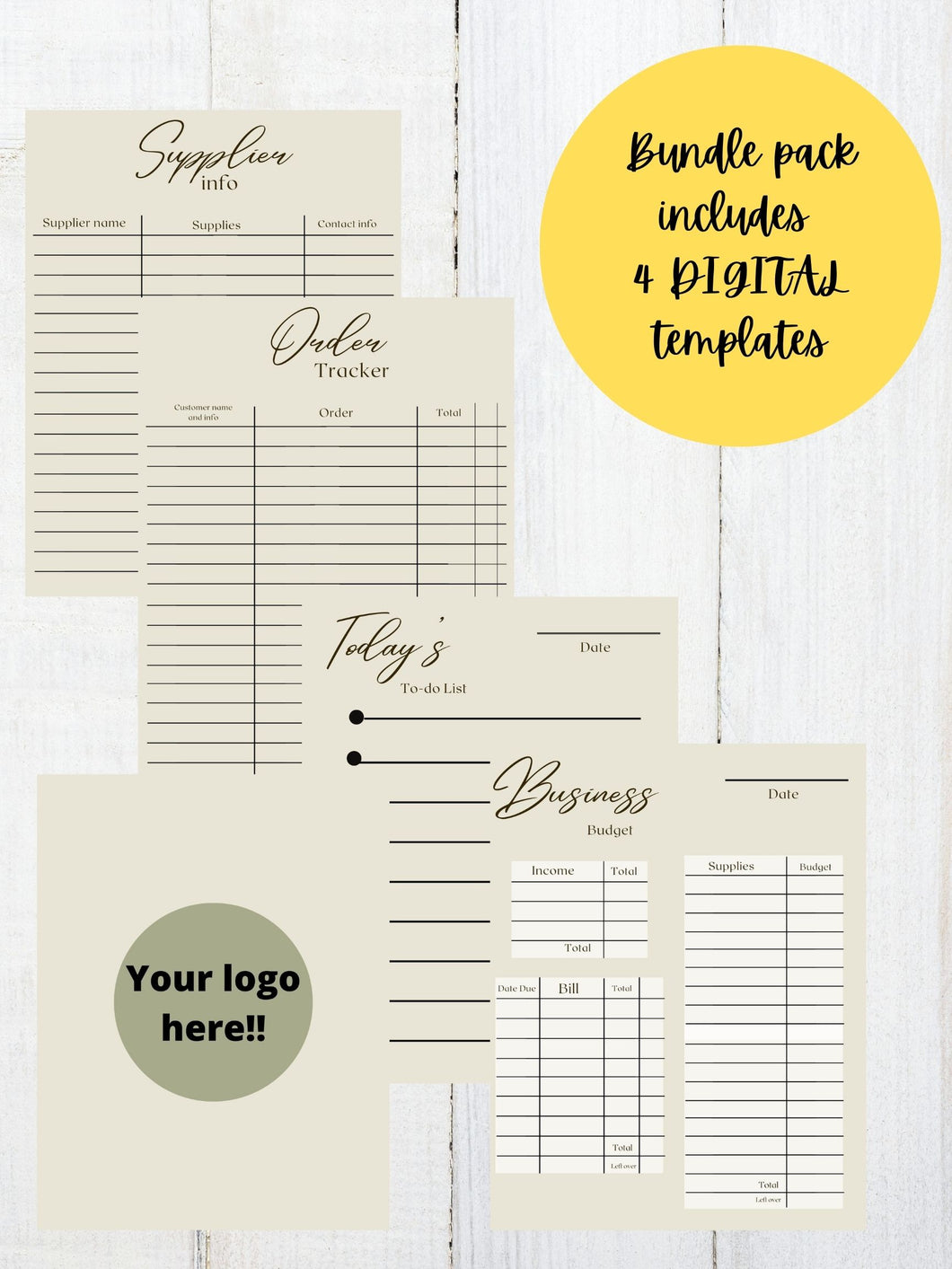 Personalized Business Budget planner, digital budget planner,budget tracker, small business budget, to do list, small business organization