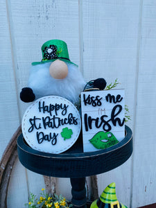 St.Patrick’s day tiered tray set