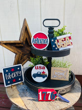 Load image into Gallery viewer, Liberty tiered tray set