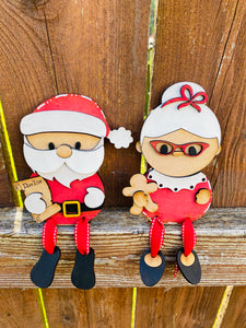 Christmas gnome shelf sitters