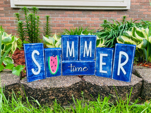 Summer shelf sitters