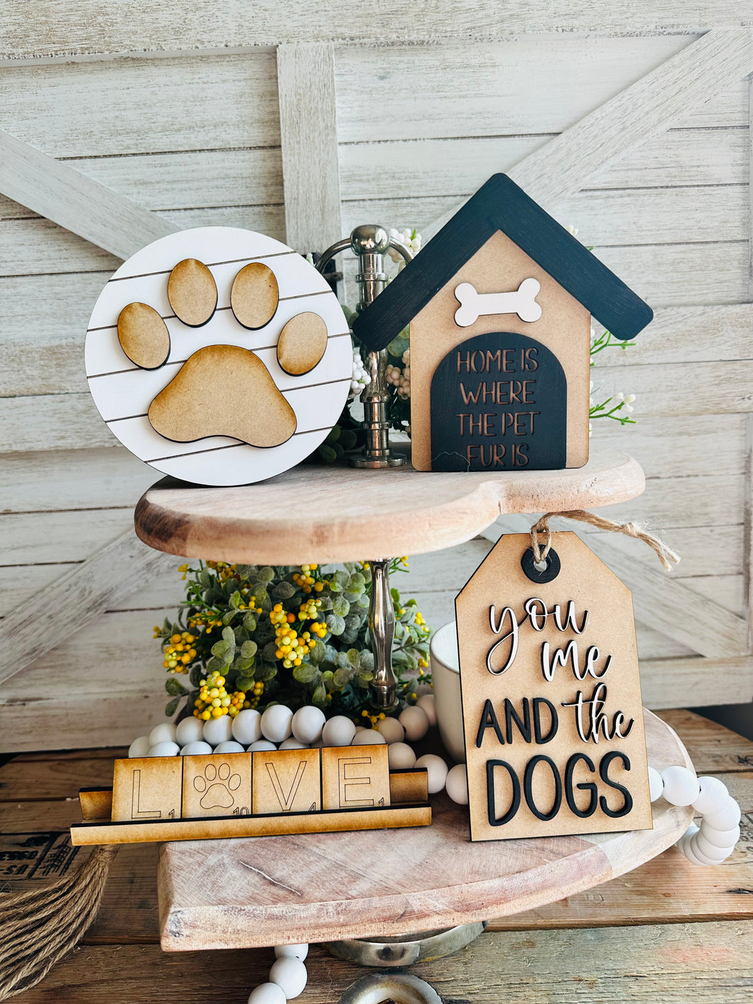 You me and the dog set