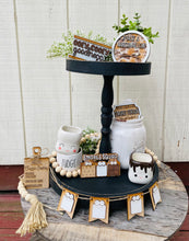 Load image into Gallery viewer, S’mores squad tiered tray set