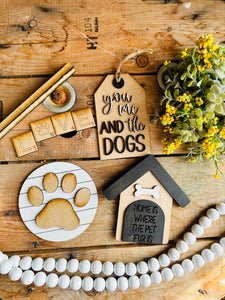You me and the dog set