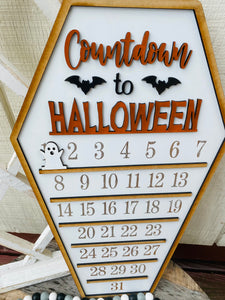 Halloween countdown