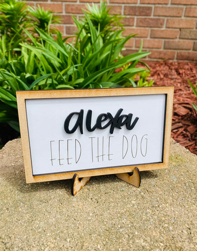 Alexa feed the dog