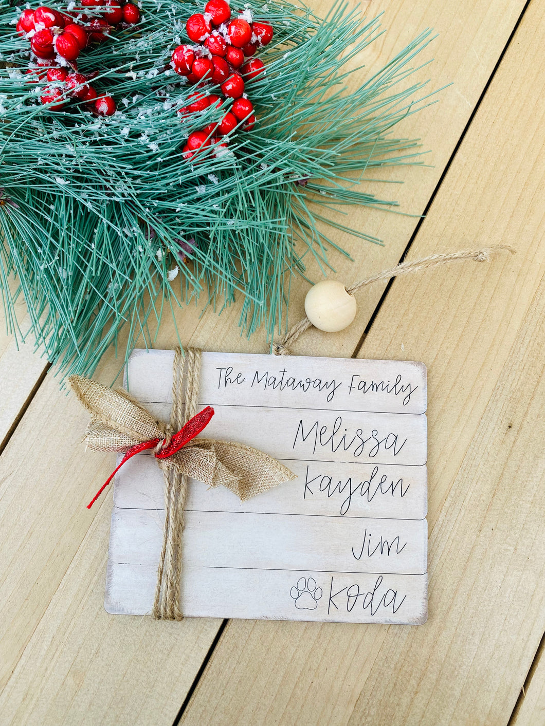 Book stack ornaments